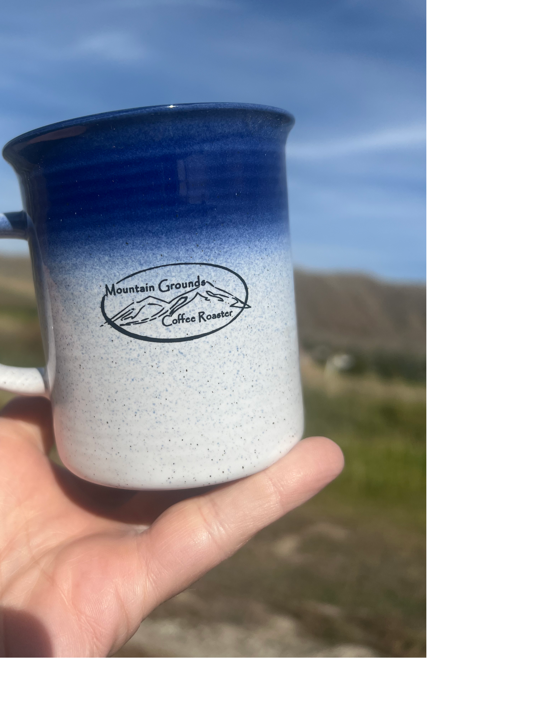 10 oz retro coffee mug